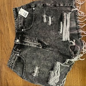 Super cute black shorts from a boutique!! Size small